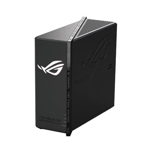 ASUS WiFi 7 ゲーミングルーター BE7200 10G WAN 2.5GゲーミングLANポート 5764+1376Mbps v6プラス/OCNバーチャルコネクト/クロスパス/transix対応 ゲーミングネットワーク専用SSID ROG STRIX GS-BE7200X 3年保証 国内正規代理店品