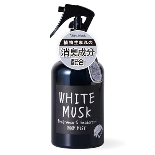 ホワイトムスク 芳香剤 消臭スプレー ジョンズブレンド 280mL ルームスプレー ルームミスト ミスト トイレ 玄関 車 部屋 ルームフレグランス
