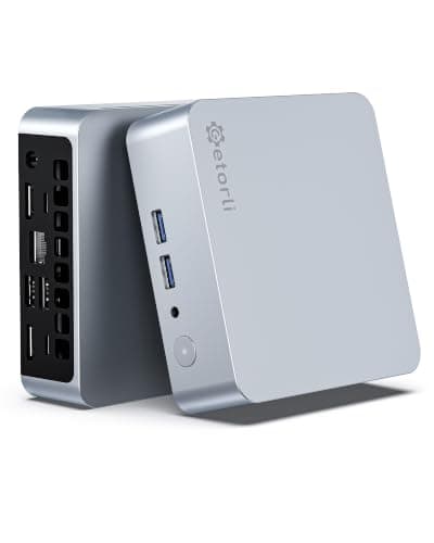 【ミニPC AMD Ryzen 5 3501U搭載】Getorli mini pc 16GB DDR4 512G NVMe SSD PCIe3.0 最大32GB 2TB拡張 WiFi6 BT5.3 ギガビット有線 LAN Radeon Vega 8 3画面4K対応 低消費電力 静音 HDMI/Type-C 作業・オフィス