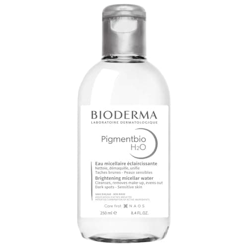 【正規品】ビオデルマ (Bioderma) ピグメンビオ エイチツーオーホワイト（H2O） 250mL くすみ肌用 クレンジング水（くすみ トーンダウン 洗顔 メイク落とし クレンジングウォーター 無香料 無着色 オイル、エチルアルコール、パラベン無添加 弱酸性）