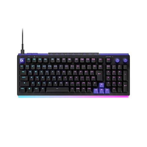 【Amazon.co.jp限定】 Logicool G 8000Hz ラピッドトリガー ホットスワップ G512 X 98 ゲーミングキーボード リニア ガスケットマウント 日本語配列 G512X-98-LNBKd アクチュエーションポイント 調整可能 有線 磁気式アナログスイッチ メカニカル LIGHTSYNC RGB テンキー キーボード 国内正規品 ※Amazon限定の壁紙ダウンロード付き