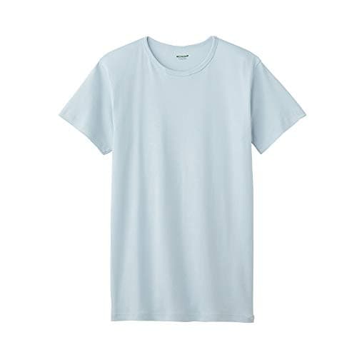 [グンゼ] クルーネックＴシャツ 抗ウイルス加工 クリアスタ メンズ クリアサックス M