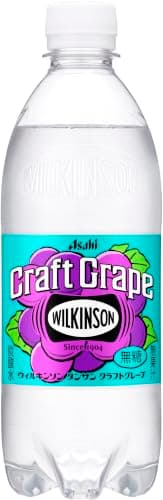 ウィルキンソン タンサン クラフトグレープ 500ml 24本 [ 炭酸水 ][ アサヒ飲料 ]
