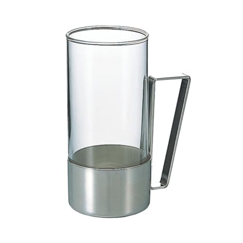 HARIO(ハリオ) ホットグラス ・ スクエア 220ml ビールグラス 食洗器使用可 耐熱ガラス 日本製 HW-8SSV
