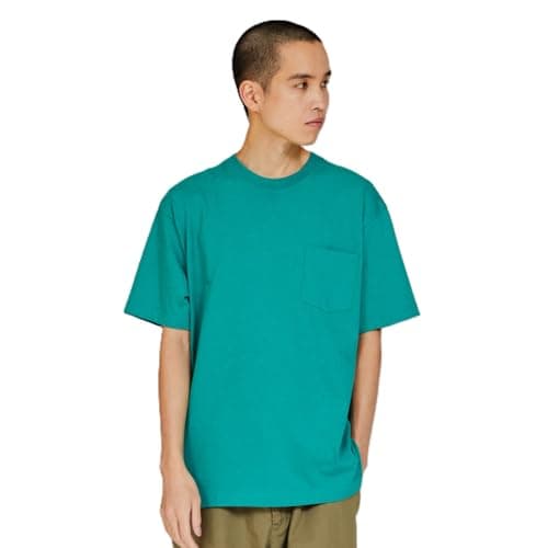 Tシャツ 半袖 丸首 綿100% 丸胴仕様 タグレス仕様 ビーフィポケットTシャツ ビーフィー H5190-549-M