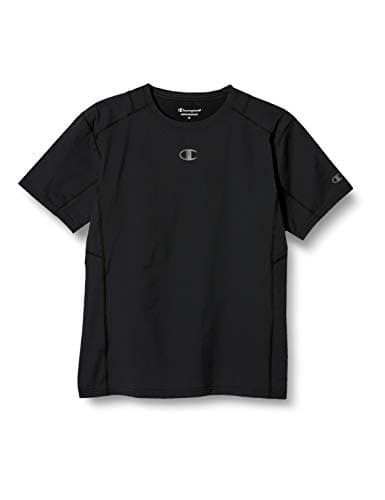 [チャンピオン] Tシャツ 速乾 ストレッチ ワンポイントロゴ ショートスリーブTシャツ メンズ パフォーマンス C3-TS302 ブラック L