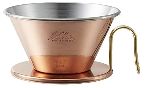 カリタ Kalita 熱伝導率が高い 銅製 コーヒー ドリッパー ウェーブシリーズ 燕職人手作り 2~4人用 WDC-185 日本製 ドリップ 器具 #05099 二人用 四人用 2杯用 4杯用 おしゃれ キャンプ アウトドア 喫茶店 アンティーク 結婚 祝い プレゼント 誕生日 女性 男性 還暦 退職 記念日 ギフト 贈り物 還暦 敬老