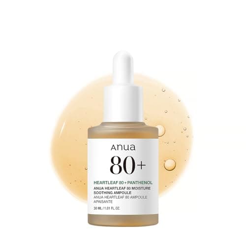 ANUA(アヌア)ドクダミ80モイスチャースージングアンプル30ml 美容液 セラム 水分保湿 角質ケア ヒアルロン酸 ゆらぎ肌 オイリー肌 heartleaf serum スキンケア【公式・正規品】