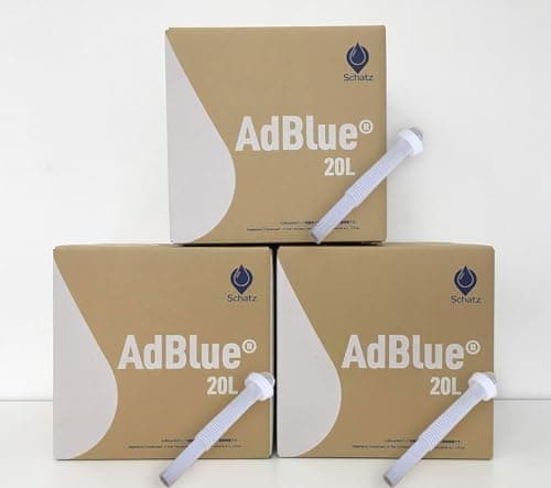 【20L×3個セット】 アドブルーAdBlue 高品位尿素水 ノズル付属 尿素水 日本製 アドブルー20リットル