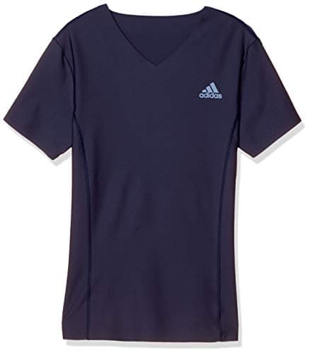 [アディダス] Tシャツ カットオフ ストレッチ Vネック メンズ ロリアンブルー LL
