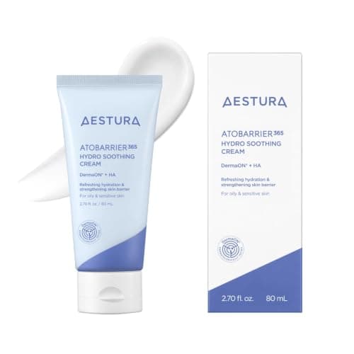 【AESTURA】 アトバリア365 ハイドロスーディングクリーム 韓国コスメ 保湿クリーム スキンケア 乾燥肌 敏感肌 無香料 無着色 セラミド 低刺激 ダーマコスメ (80ml) (スーディングクリーム 80mL)