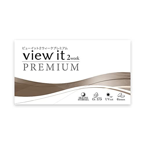 ビューイット 2week PREMIUM シリコーンハイドロゲル 6枚 1箱