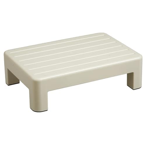 小原産業 プラスチック踏み台 高さ13cm 中型タイプ ベージュ ST-609