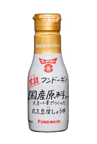 フンドーキン醬油 生詰国産原料丸大豆生しょうゆ 200ml×4本