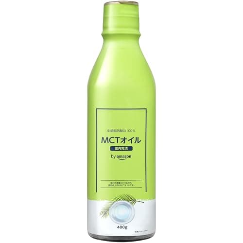 by Amazon 日清オイリオ MCTオイル 400g 中鎖脂肪酸油100%「液ダレしにくい」キャップ採用
