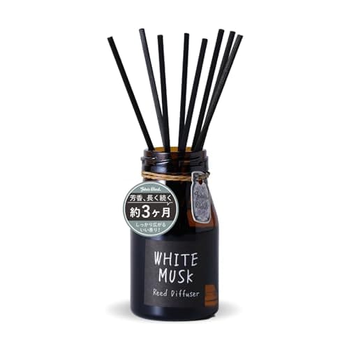 ホワイトムスク ディフューザー ジョンズブレンド 約3ヶ月分 140mL ルームフレグランス リードディフューザー アロマ 部屋用 芳香剤