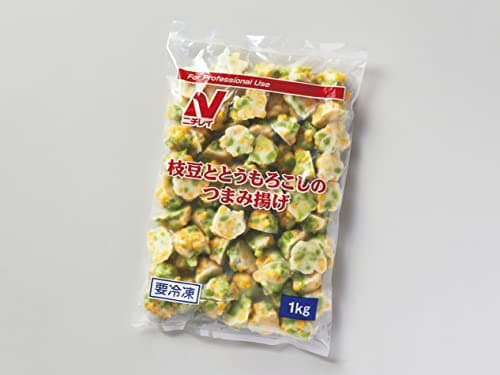 [冷凍]ニチレイ 枝豆ととうもろこしのつまみ揚げ 1㎏