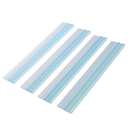HEIAN SHINDO 家具転倒防止マット(家具転倒防止突っ張り棒と併用推奨) 耐震マット 防災グッズ クリア 長さ120cm(30cm×4枚) UEQ-304 平安伸銅工業
