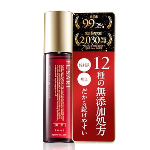 【女性用育毛剤】FUSARI 女性ホルモン 薬用 ヘアトニック 抜け毛 予防 育毛 医薬部外品 90mL