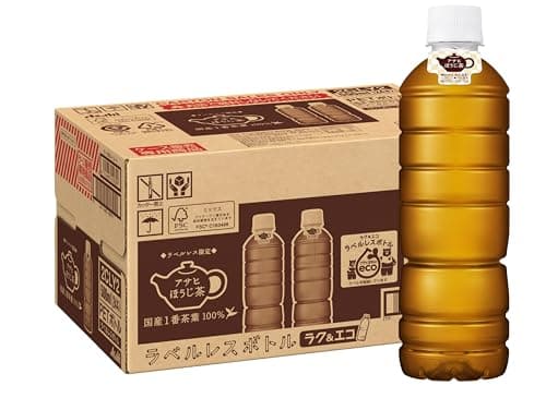 アサヒ飲料 ほうじ茶 ラベルレスボトル 500ml×24本 [お茶]