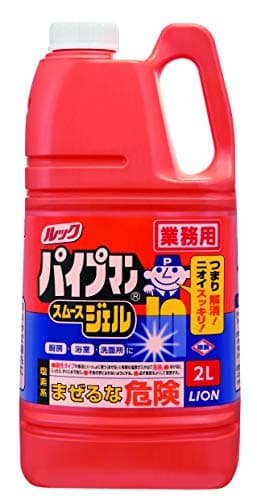 【業務用 大容量】 ルック パイプマンスムースジェル 2L 詰め替え パイプクリーナー パイプ 詰まり 洗浄 掃除 洗浄 パイプ掃除 お風呂 排水溝 排水口 洗面台 シンク