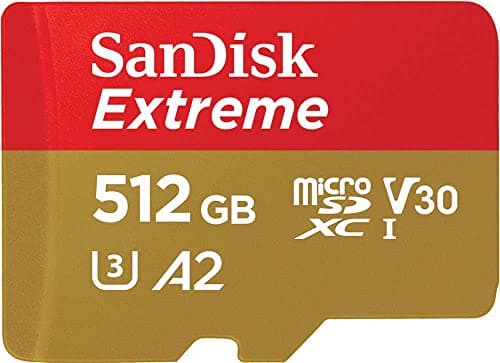 【Amazon.co.jp限定】 SanDisk microSD カード Extreme SDSQXAV-512G-GH3MA 簡易デザインパッケージ