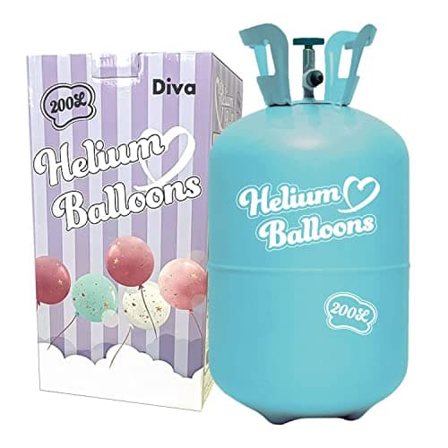 Diva ヘリウムガス 風船 200リットル パーティー クリスマス 誕生日 birthday お祝い 結婚 wedding バルーン 風船用 業務用 大容量 ベリー ブルー