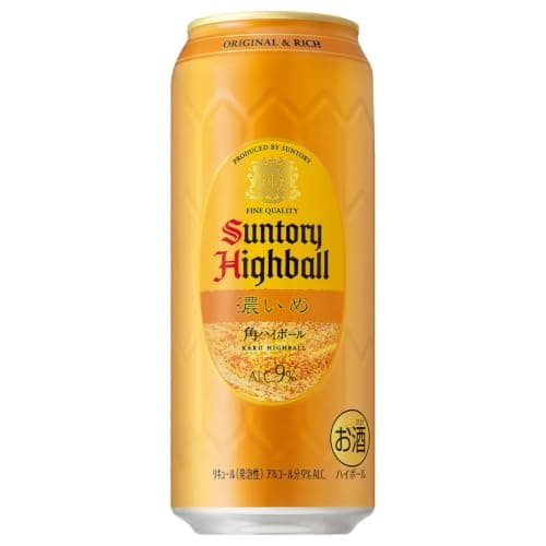 角ハイボール 〈濃いめ〉 500ml×24缶 サントリー ウイスキー ハイボール