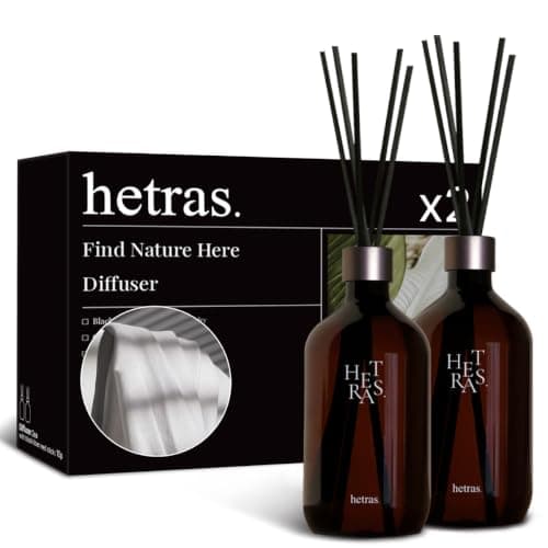 【公式】hetras ヘトラス プレミアム 大容量 ディフューザー White Shirt ホワイトシャツ コットンの香り クリーン500ml 2ea 2個入り セット ルームフレグランス リードディフューザー アロマディフューザー 香り インテリア