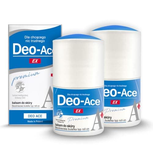 Deo-Ace EX plus（デオエースEXプラス） 40ml × 2個セット ロールオン 無香料 メンズ レディース