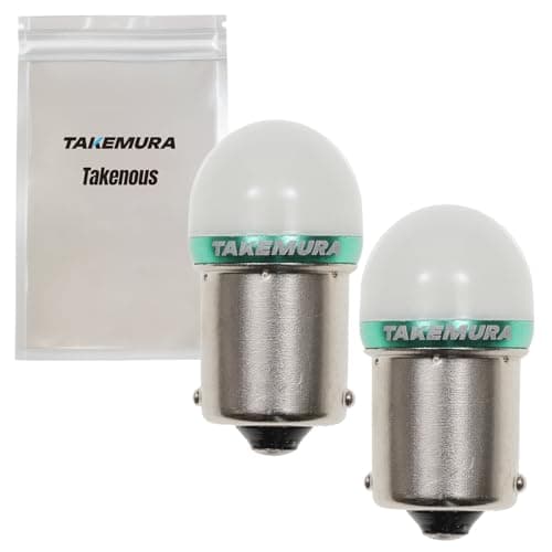 Takenous トラック野郎御用達 竹村商会 S25 LED シングル ルミナスルーセントバルブ バスマーカー用 BA15s 2個セット