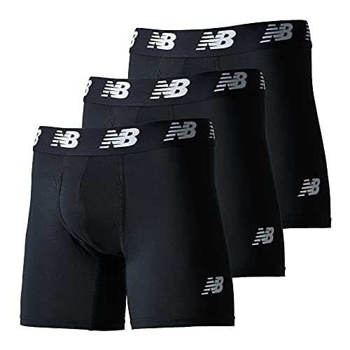 [ニューバランス] ボクサーブリーフ プレミアムボクサー 6インチ 前開き 3pack ( LAU13001 ) 速乾 ドライ 3枚