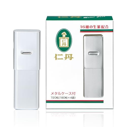 森下仁丹 仁丹メタルケース入 720粒（180粒×4袋） [ 医薬部外品 胸のむかつき めまい 使いやすさ 気分不快 悪心嘔吐 溜飲 ]
