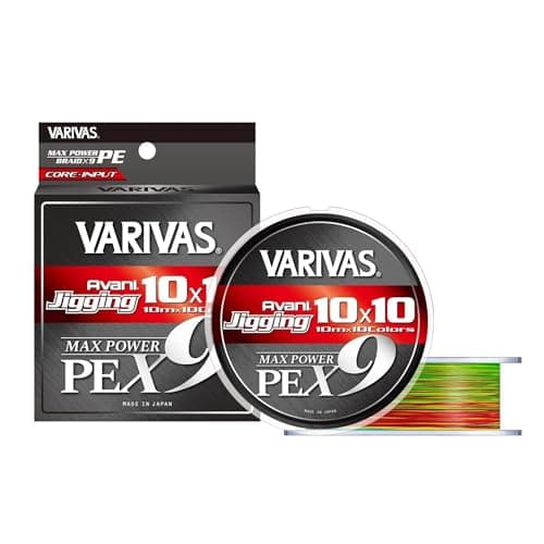 バリバス(VARIVAS) 9本撚り PEライン アバニ ジギング10×10 マックスパワーPE X9 300m 2号