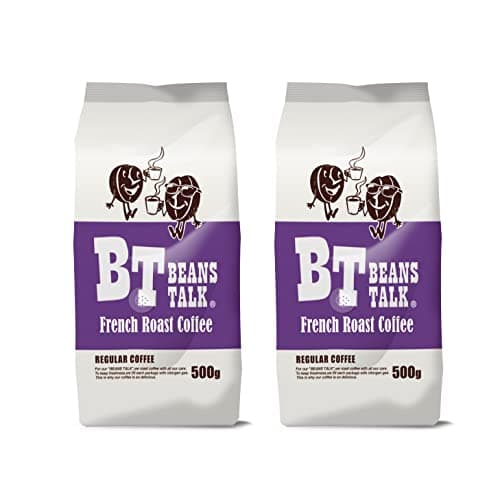 ビーンズトーク フレンチロースト ブレンド 深煎り 500g×2 (1kg / 豆のまま) アラビカ 100% コーヒー豆