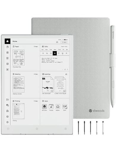 VIWOODS AiPaper Mini 8.2インチ AI電子ノートセット 電子ペーパータブレット 230g軽量