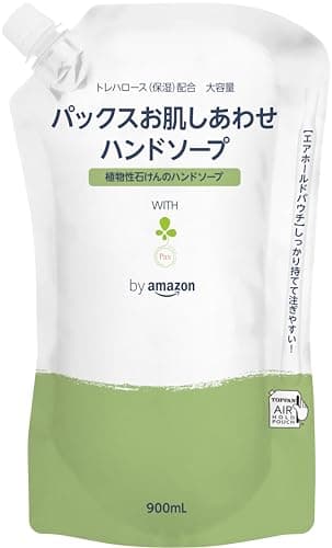 【Amazon.co.jp限定】 NATUXIA(ナチュシア) パックスお肌しあわせ ハンドソープ 大容量 石鹸 詰替え用 900ml
