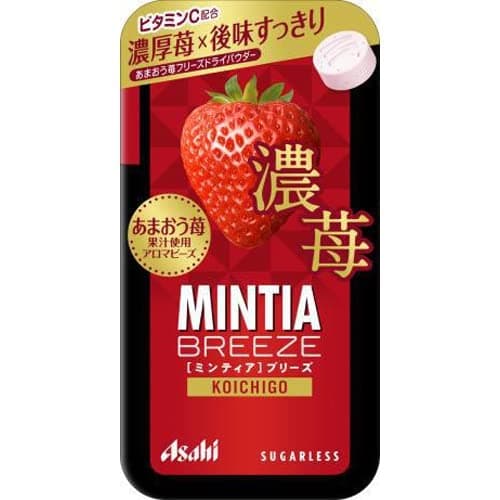 アサヒグループ食品 ミンティアブリーズ 濃苺 30粒×8入