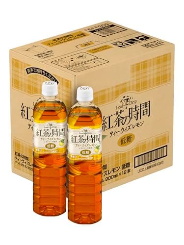 紅茶の時間 ティーウィズレモン 低糖 ペットボトル 900ml×12本