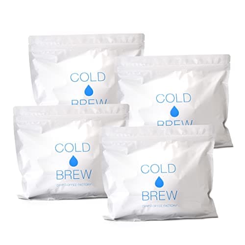 ドリップコーヒーファクトリー 水出しコーヒー 水出しアイスコーヒー コールドブリュー 1袋10パック入り×4セット (1P33g×40パック) 約120杯分