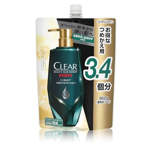 CLEAR(クリア) フォーメン トータルケア スカルプトリートメント 大容量 詰替 952g 頭皮ケア 保湿 メンズ用 【Amazon.co.jp限定】