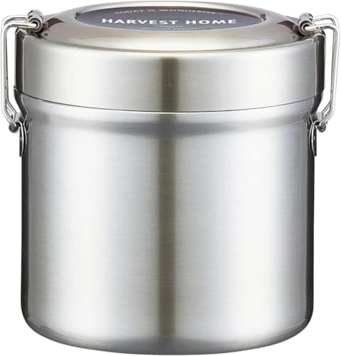 スケーター(Skater) 保温弁当箱 丼ぶり型 600ml 小容量 ステンレス ランチジャー 保温保冷 真空断熱構造 ベーシック STLB1AG-A