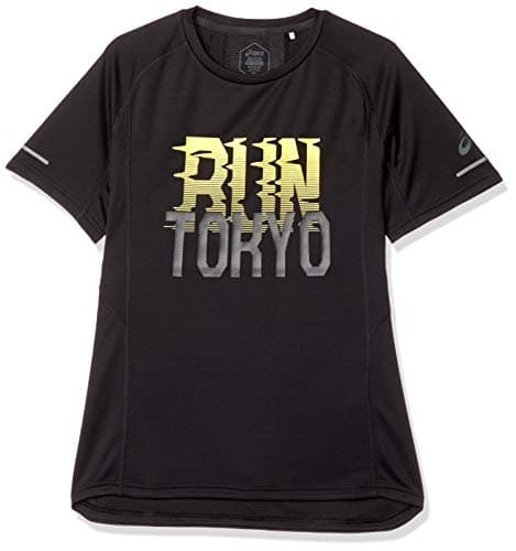 [アシックス] ランニングウエア クイックマジック半袖シャツ 2011A848 メンズ パフォーマンスブラック 日本 M (日本サイズM相当)