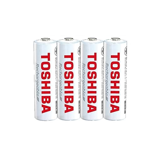 TOSHIBA(東芝) 充電式ニッケル水素充電池 単3形(4本入り) 繰返し充電1000回 TNH-3ME(WB) 4P 日本製