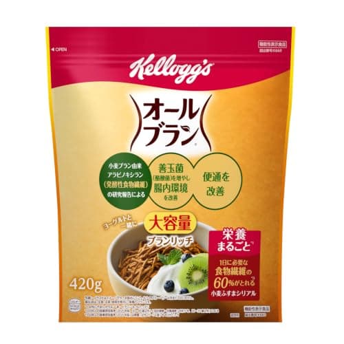 ケロッグ オールブラン ブランリッチ 大容量 420g×6袋