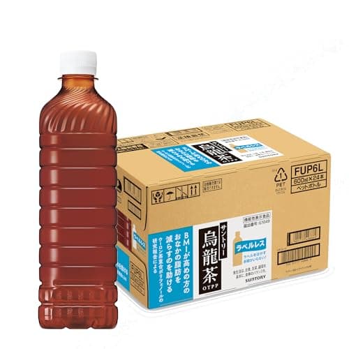 [機能性表示食品] サントリー 烏龍茶 ラベルレス お茶 ペットボトル 600ml×24本 まとめ売り実施中