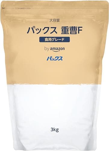 by Amazon 大容量 パックス 重曹F 食用グレード 3kg