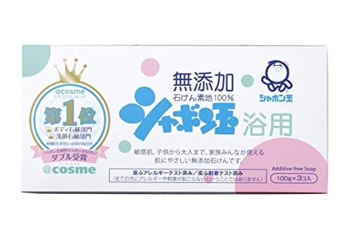 シャボン玉浴用石けん 3個入(2入り)