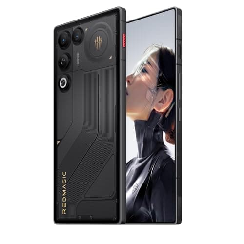 REDMAGIC 11 Air 【日本公式代理店】ゲーミングスマホ SIMフリー Snapdragon 8 Elite ⾼速冷却ファン内蔵 144Hz AMOLEDディスプレイ 6.85インチ 7000mAh大容量バッテリー 80W急速充電 Android スマートフォン docomo/au/SoftBank/Rakuten Mobile 対応 16G+512G Phantom ブラック