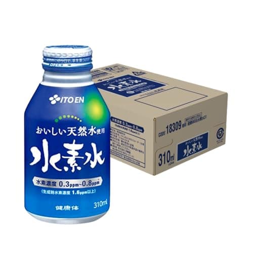 【伊藤園健康体 公式通販】水素水 ボトル缶 310ml×24本 1ケース 豊の国名水 大分県鹿鳴越山系 特許製法 天然水 高濃度 まろやか スポーツ レジャー まとめ買い